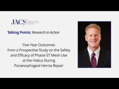 5-Year Paraesophageal Hernia Repair Outcomes