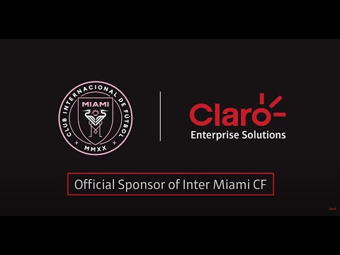 ⭕️ Claro Enterprise Solutions sponsors Inter Miami CF