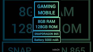 🔥🔥8GB RAM 128GB ROM 🔥🔥SNAPDRAGON 865 #mobile #gamingmobile #shorts #phone