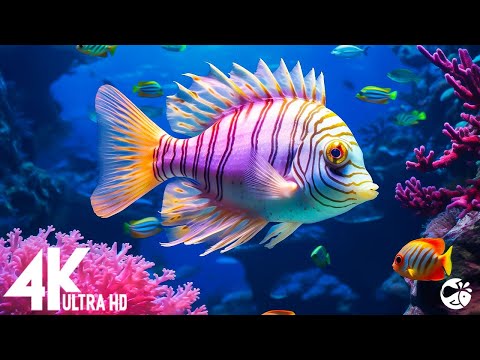 The Best 4K Aquarium for Relaxation 🐠 Relaxing Oceanscapes - Sleep Meditation 4K UHD Screensaver