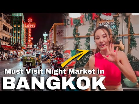 Must Visit Night Market in Bangkok | Chinatown & Jodd's Fair 🇹🇭