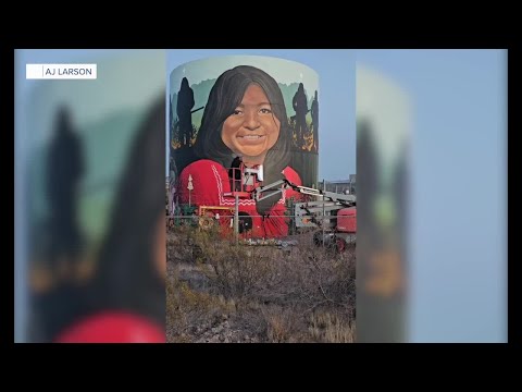 Valley artist creates mural to honor murdered teen Emily Pike