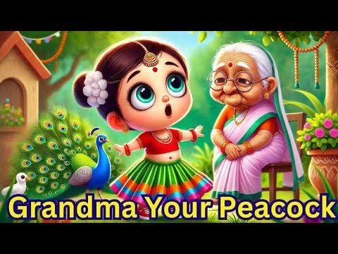 Grandma Your Peacock | Bedtime Stories For Kids | Short Moral Story | English Cartoon For Children