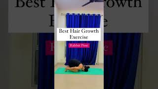 Best Hair growth exercises must do #yogaforhair #yogadaily #yogaforeveryone