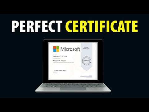 Microsoft IT Support Professional Certificate Is FINALLY Here (BIG NEWS)