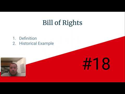 EOC Review: Bill of Rights