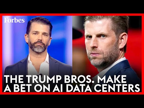 Trump’s Sons Invest In AI Data Centers After He Touts Billions In Industry Expansion