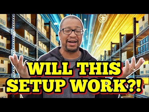 ORGANIZING OUR WAREHOUSE SHELVES 🏗️ | Setting Up for Small Business Success!