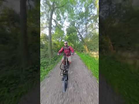 Captured on the Insta360 X4 Engwe L20 2.0 Folding Ebike