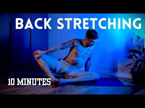 Yoga for Back Stretching and Hip Opening | 10-Minute Beginner Routine