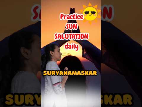 Why practice Suryanamaskar daily? #sunsalutation #suryanamaskar #YogaForMoms #YogPrakrutiStudio