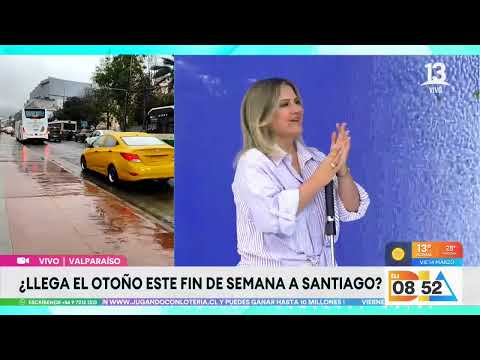 "Un adelanto del otoño": Michelle Adam explica el pronóstico del tiempo | Tu Día | Canal13