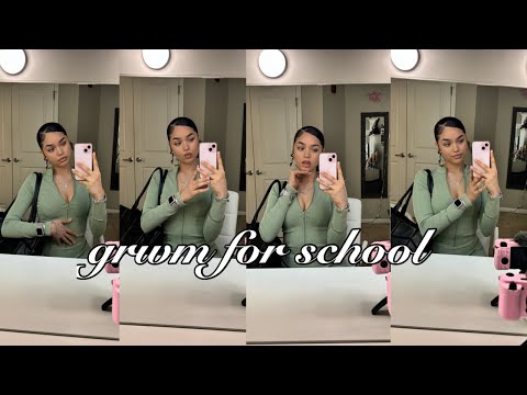 chit chat grwm for school📚 || ft. dossier