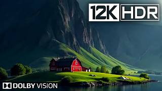 Dolby Vision Video 12K HDR 240 fps - The Most Beautiful EARTH Video #BGM