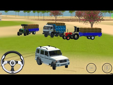 BOLERO // TATA TRUCK // JOHN DEERE // SAWARAJ // TRAKTOR  BORI LOD 😱 #trending #viralvideo #trakter