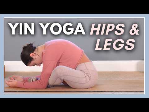 1 hour Yin Yoga MELT & STRETCH - Hips, Thighs, Hamstrings