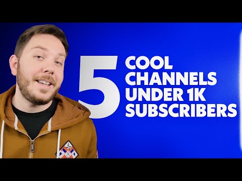 5 Cool Channels Under 1,000 Subscribers *2020*