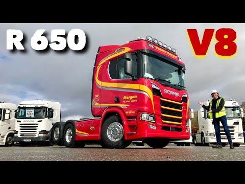 SCANIA R 650 V8 Tag Axle Test Drive + More New Trucks!