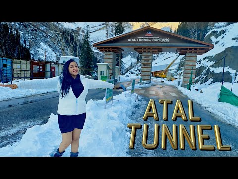 Finally Reached Atal Tunnel After SnowFall