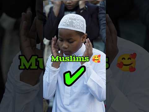 Muslims v/s non Muslims || Beauty of islam 🥰💞 #shorts #muslim #nonmuslimvsmuslim #shorts