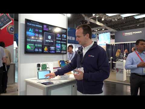 Qt for MCU & Espressif ESP32-P4 MIPI-DSI 1280x800 Demo | Embedded World 2024