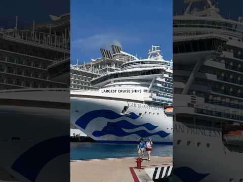 LARGEST CRUISE SHIPS #shorts #royalcaribbean #cruiseship #cruiselife #mexico