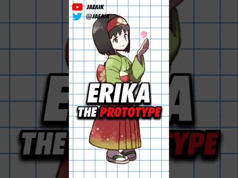 Erika, The Grass Type Trainer Prototype #jaeaik #pokemon #erika #kantogym #erikapokemon