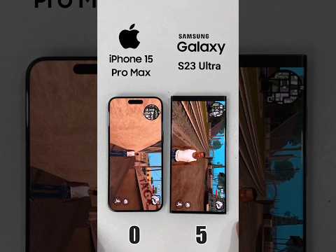 Part-1 Speed Test Iphone 15 pro Max vs Samsung s23 ultra 🔥🤯 0-5