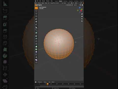 Get Rid of Pinching When Subdividing in #blender3d #turorial