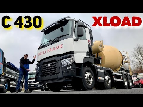 Renault Trucks C 430 XLOAD Concrete Mixer & C 440 Tipper Truck Drive