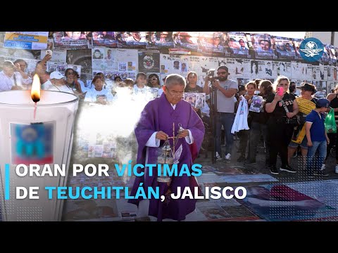 Se manifiestan y oran para exigir justicia para víctimas del Rancho Izaguirre