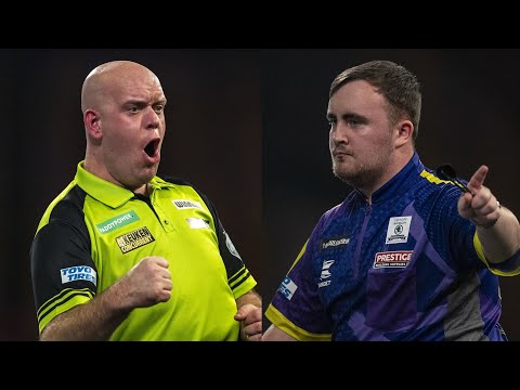 Van Gerwen TAUNTS Luke Littler in EPIC Premier League Darts Clash! 🎯