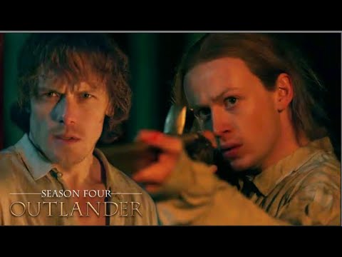 A Bear Attacks Jamie's Horse | Outlander