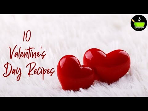 10 Easy Valentine's Day Recipes | 10 Best Valentine Day Dessert Recipes | Valentine's Day Special