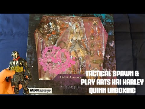 Tactical Spawn and Play Arts Kai Harley Quinn Unboxing