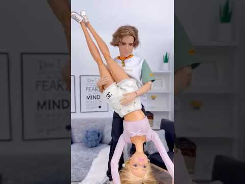 Upside Down Trend With Emily & Chase! #couple #shortsviral #trending #barbiedoll #trend #dance