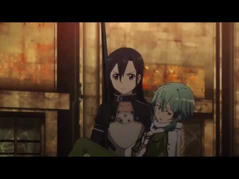 Sword Art Online II - Kirito saves Sinon