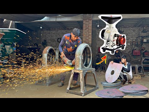 Amazing Skills Of Manufacturing Wheat Filtration Machine | Complete Process