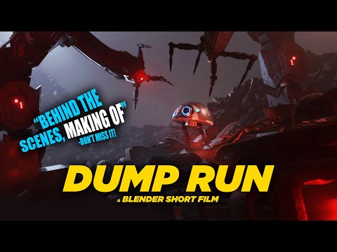 "Dump Run" Part 15 - Animating a Blender Short Film