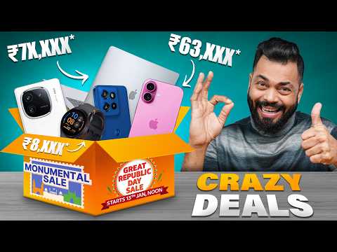 25+ Crazy Deals In Flipkart & Amazon Sale ⚡ Don't Miss!