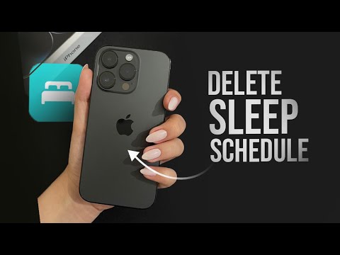 How to Delete Sleep Schedule on iPhone (tutorial)