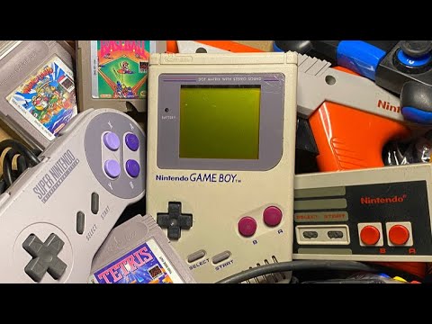 ASMR Unboxing: 90's Nintendo gear & a new microphone (THANKS KADE!) | Livestream!