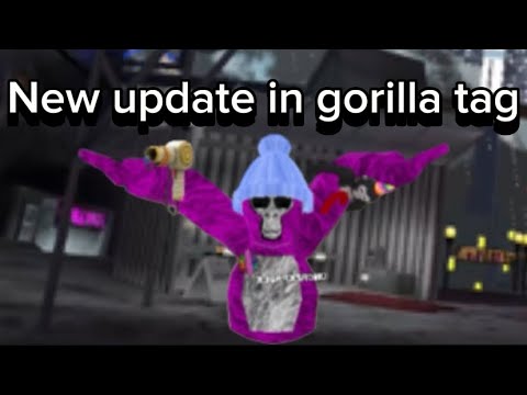 There’s a new update in gorilla tag!!! (flashback)￼