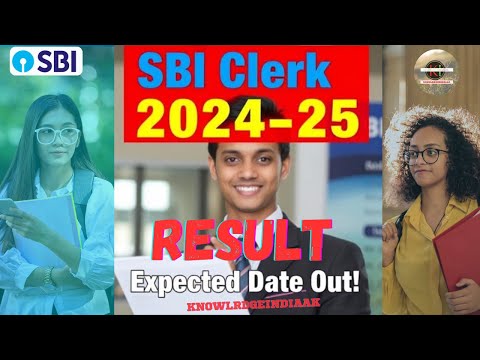 📢SBI CLERK 2024-25 Expected Result Date Out! #sbi  क्लर्क प्रारंभिक परीक्षा 2025 @knowledgeindiaAK​