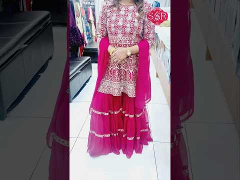 Attractive Garara Style Salwar @ssrtextiless #latestfashiontrends