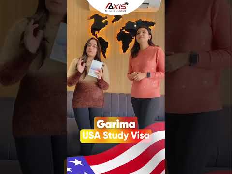 USA Visa Approved With Guidance Of | Axis Education Consultant