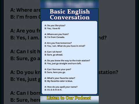 Questions and Answers ||#speakenglish