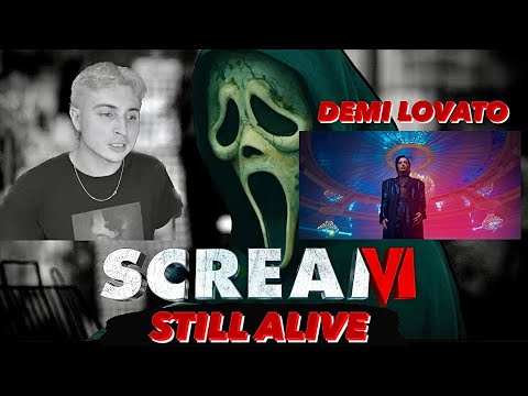 DEMI LOVATO - STILL ALIVE REACTION | ORIGINAL SONG FOR SCREAM 6!