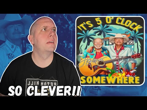 Musician Reacts To Alan Jackson, Jimmy Buffett - It's Five O' Clock Somewhere || So Clever!! 😆