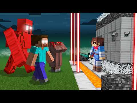 Scary Myths vs Security House In Minecraft